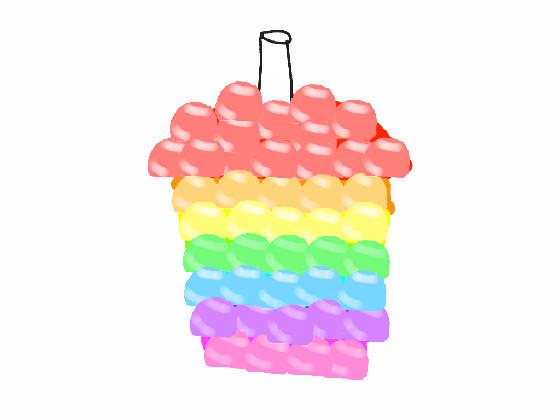 Rainbow drink popit  1 1