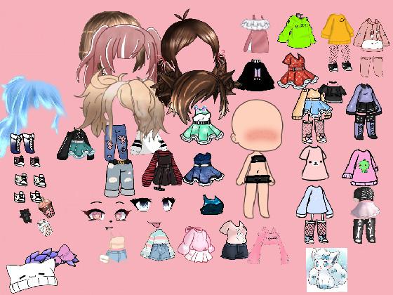 🤍Gachalife dress up🖤 1