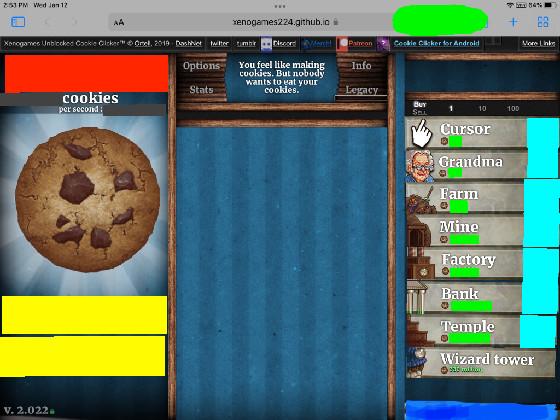 Cookie Clicker V1 1