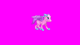 Pink Walking Dragon