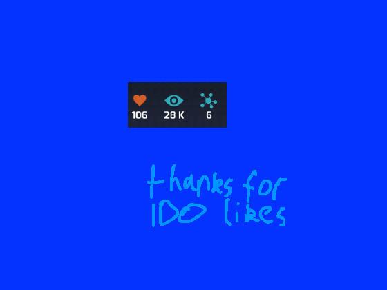 Thanks! for 100 LIKES