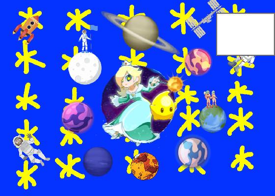 rosalina and the plantes