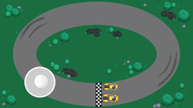 Car racing game