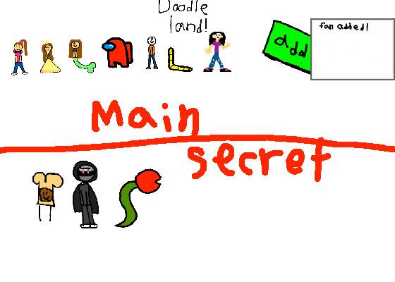 main and secret. 1