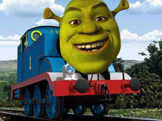 shreke the train