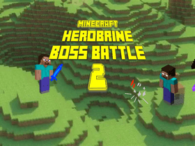 Minecraf Herobrine Boss battle 2