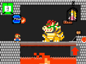 mario fights bowser (remixed)