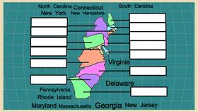 13 Colonies - TEMPLATE