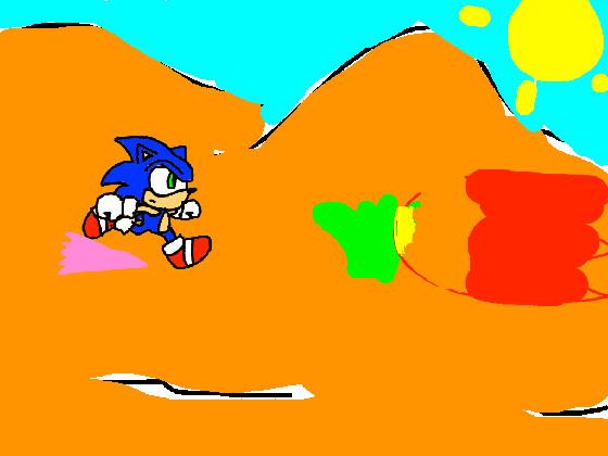 Sonic dash desert