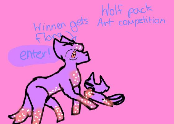 Wolf pack art competition 1