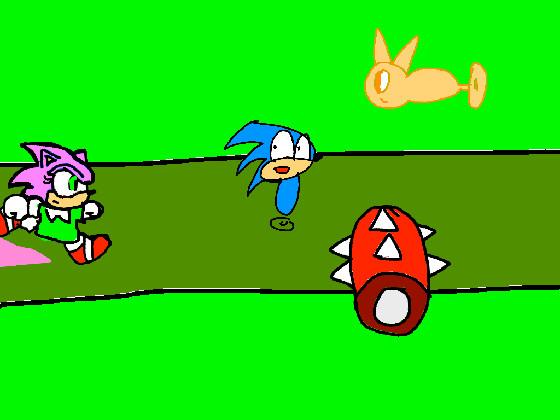 amy chasing sonic