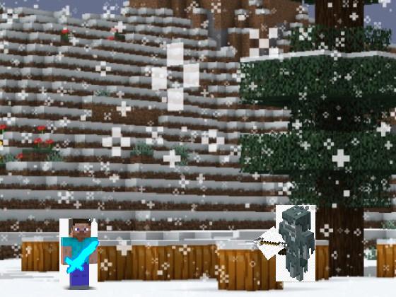 Minecraft arctic battle 1