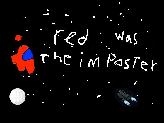 red was the imposter