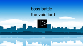 boss battle the void lord