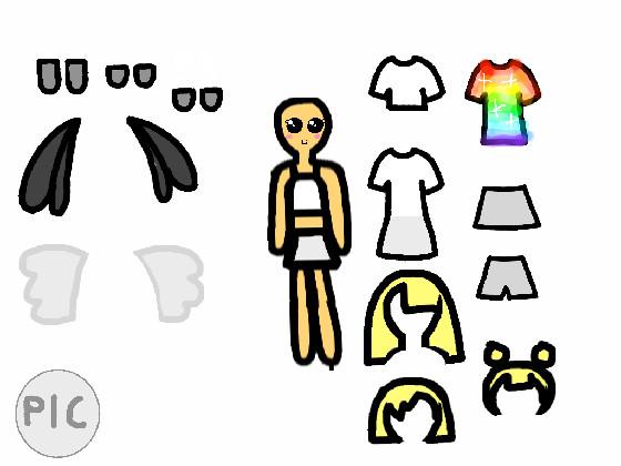 Dressup template 1