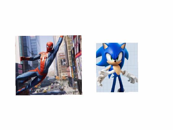 Sonic and Spider-Man