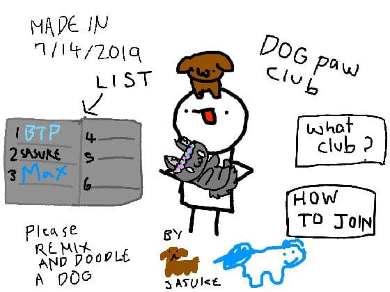 dog paw club! - copy 1