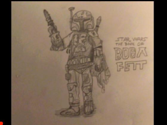 boba fett by TBW drawing