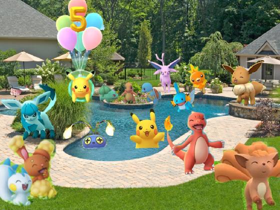 Pokémon pool party
