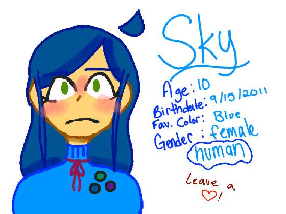 new oc - Sky