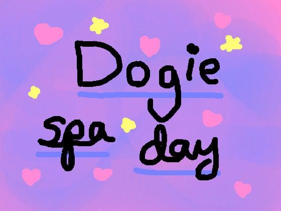 Dog spa day