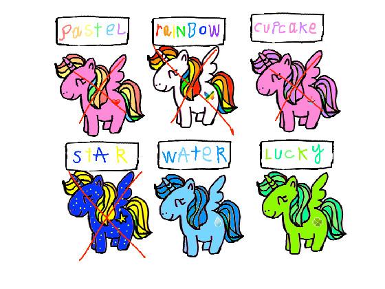 Unicorn adoptables!  1 1