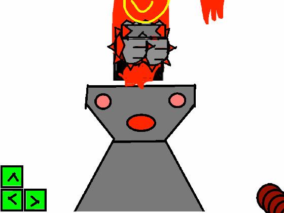 Hard Robot Boss Battle! 1 1