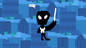 black spidey