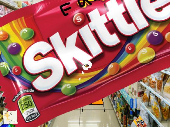 gimme sum fake skittles  try and find naruto
