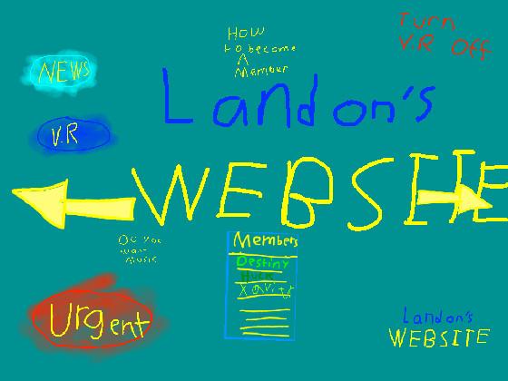 Landon’s website 2