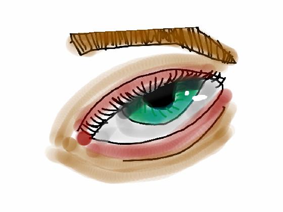 An eye i randomly drew