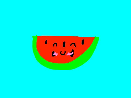 kawaii watermelon run