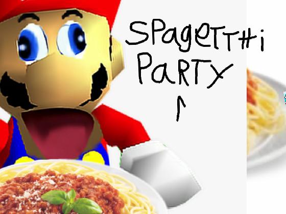 Spagetthi party 1