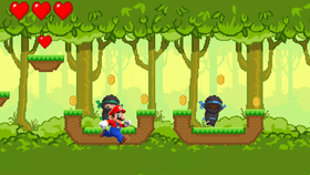 Mario Run 2D