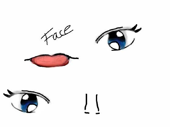 Random Face Art (IK it’s bad) 1