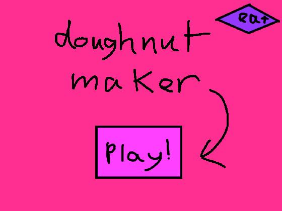 doughnut maker