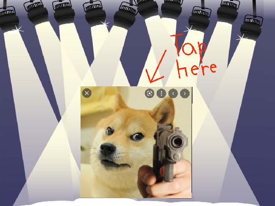 Doggy’s gun.