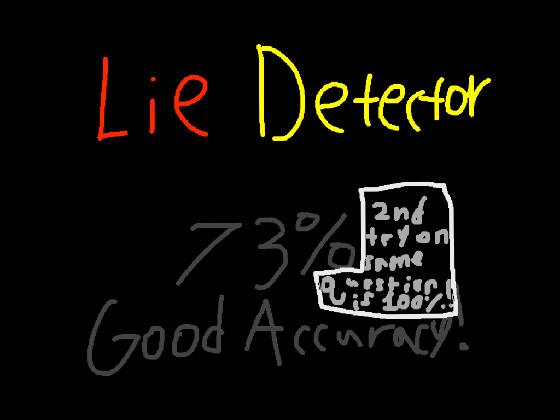 Lie Detector