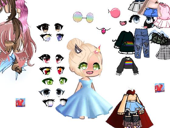 ☁️ Gacha life dressup!