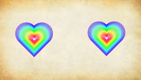 Rainbow Hearts