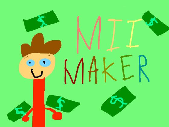 Mii maker sale🏷 