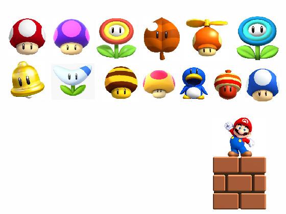 Mario power ups