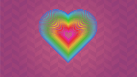 Rainbow Hearts