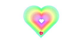 Rainbow Hearts