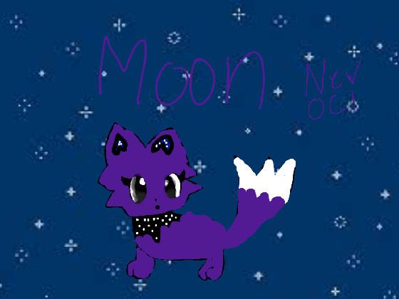 My new oc! meet moon!