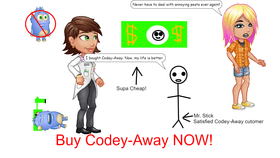 Ad for Codey-Away