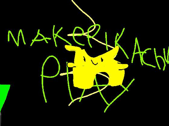 make pikachu play