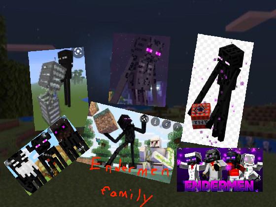 Minecraft endermen family