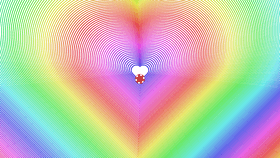 Rainbow heart 2