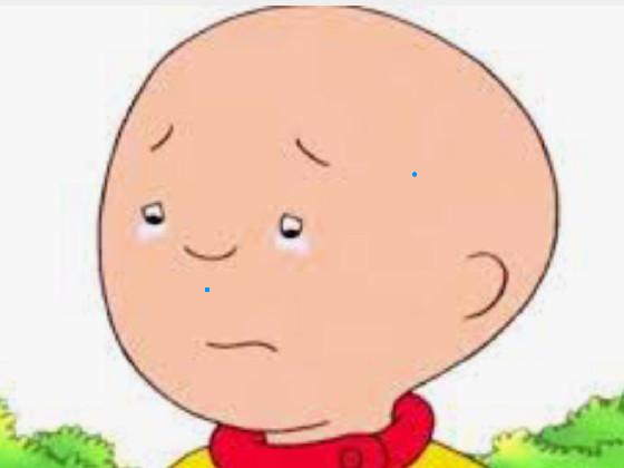 crying caillou